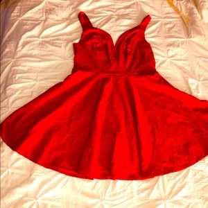 Red dress XL